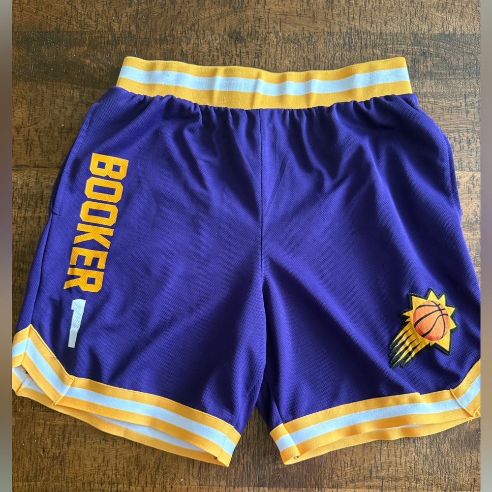 NBA Phoenix suns Booker basketball shorts